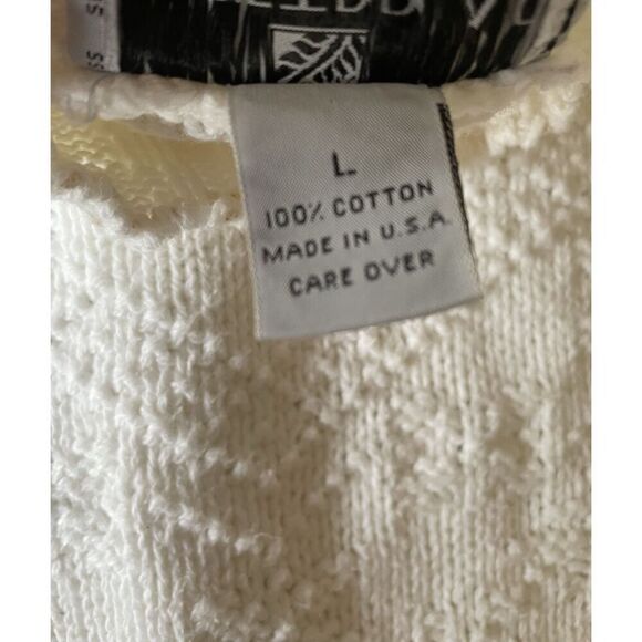 Y2K SWEETBRIAR Unisex L Cotton Sweater Size L Made In U.S.  Excellent Condition - Picture 7 of 7